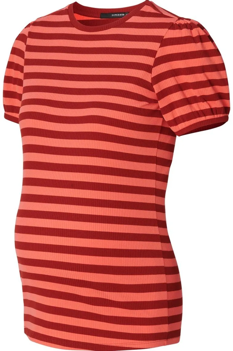 tshirt_flowood__living_co_10.webp Noppies T-Shirts<T-shirt Flowood - Living Coral