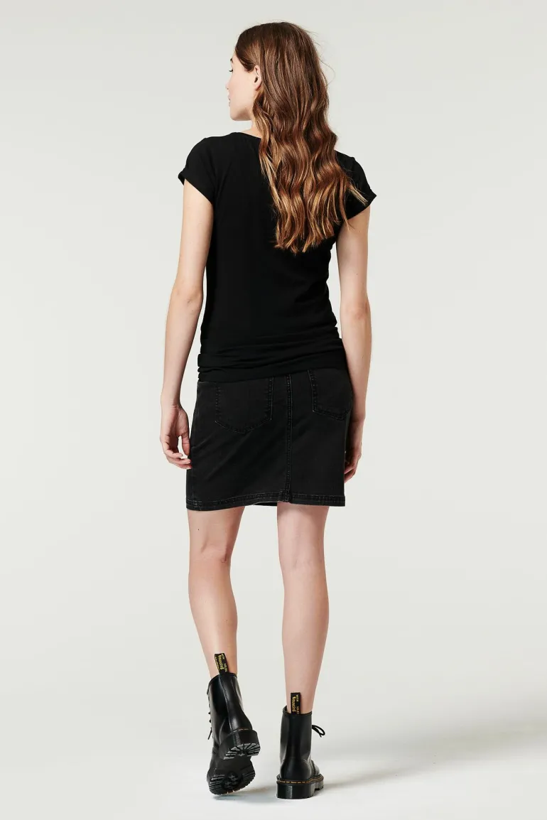 tshirt_heart__black_9.webp Noppies T-Shirts<T-shirt Heart - Black