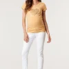Noppies T-Shirts<T-shirt Heart - New Wheat