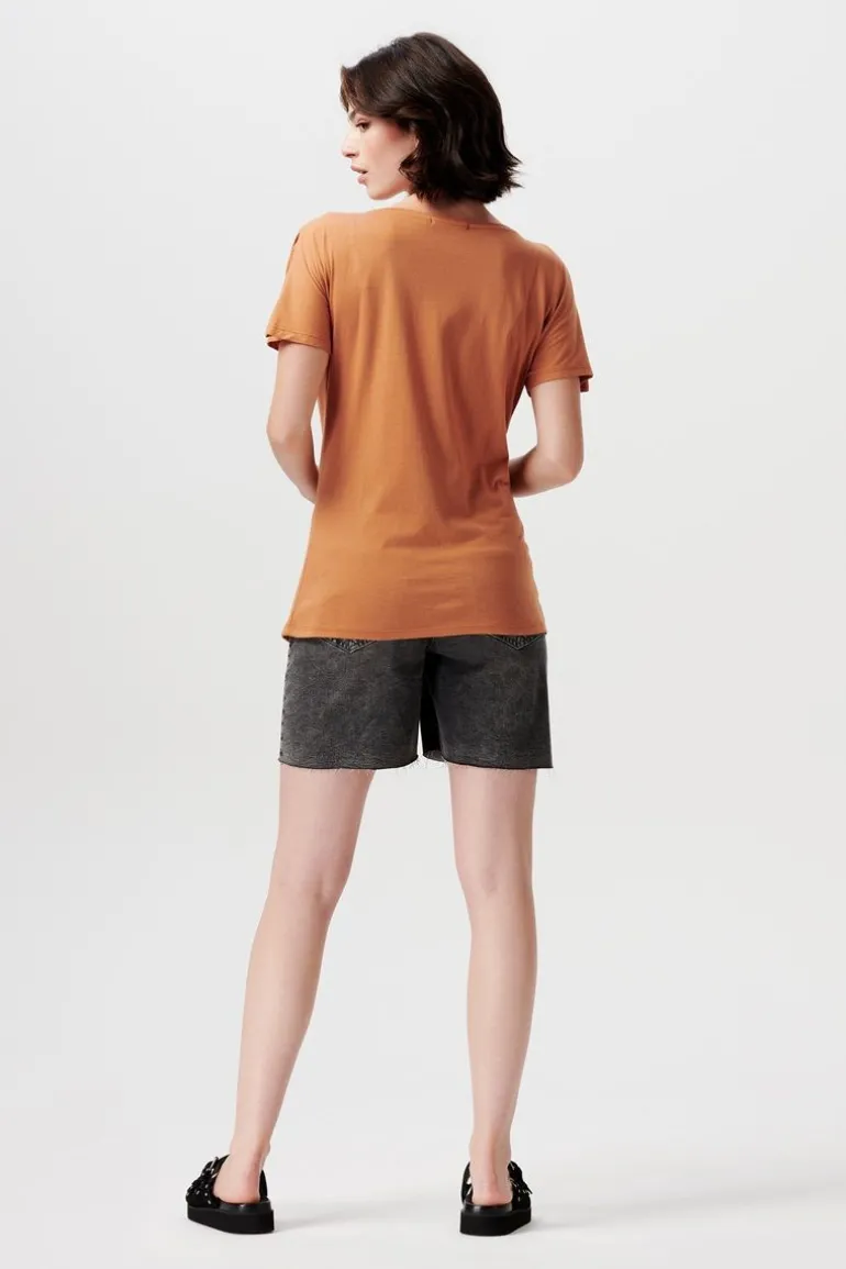 tshirt_hughes__almond_7.webp Noppies T-Shirts<T-shirt Hughes - Almond