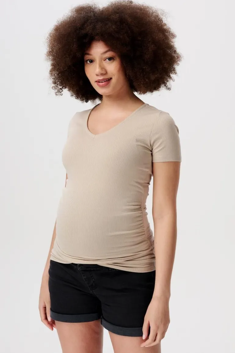 tshirt_jadie__light_sand_6.webp Noppies T-Shirts<T-shirt Jadie - Light Sand