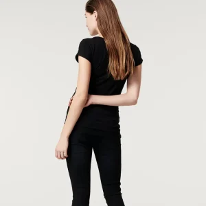 Noppies T-Shirts<T-shirt Supermom - Black