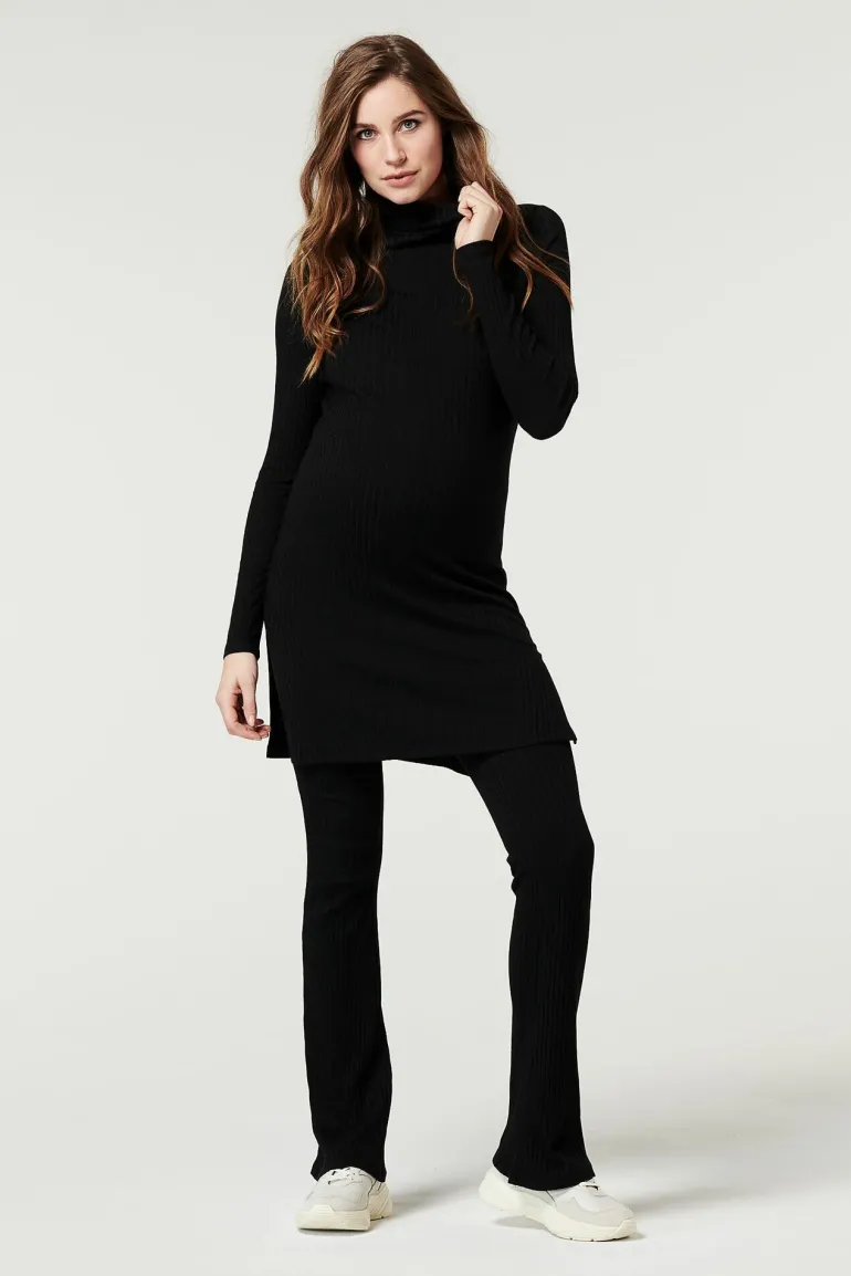 tuniek_rib__black_9.webp Noppies Blouses & Tunieken<Tuniek Rib - Black