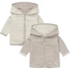 Noppies Vesten | Basics<Vest Bonny - Reversible - Taupe Melange