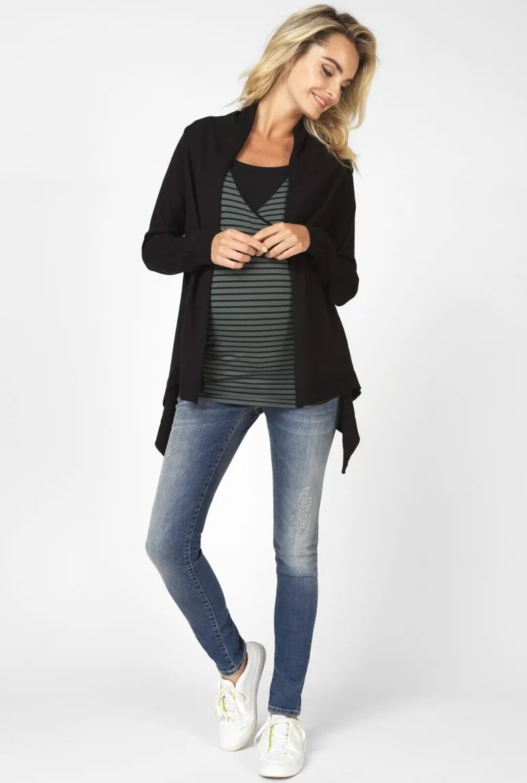 vest_lise__black_0.webp Noppies Vesten<Vest Lise - Black