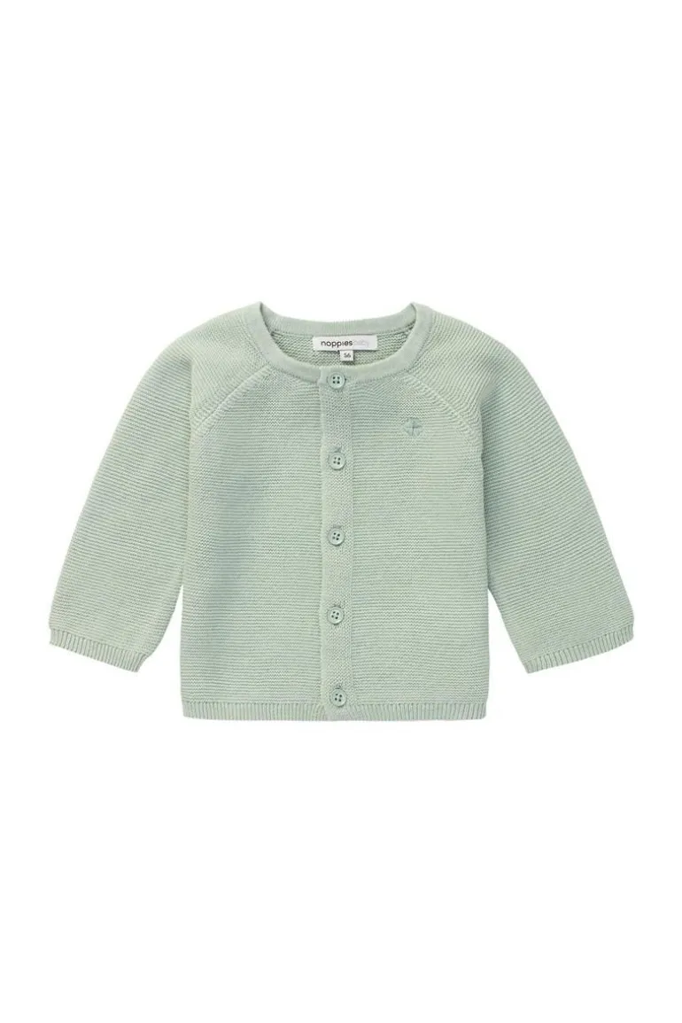 vest_naga__grey_mint_0.webp Noppies Vesten | Basics<Vest Naga - Grey Mint