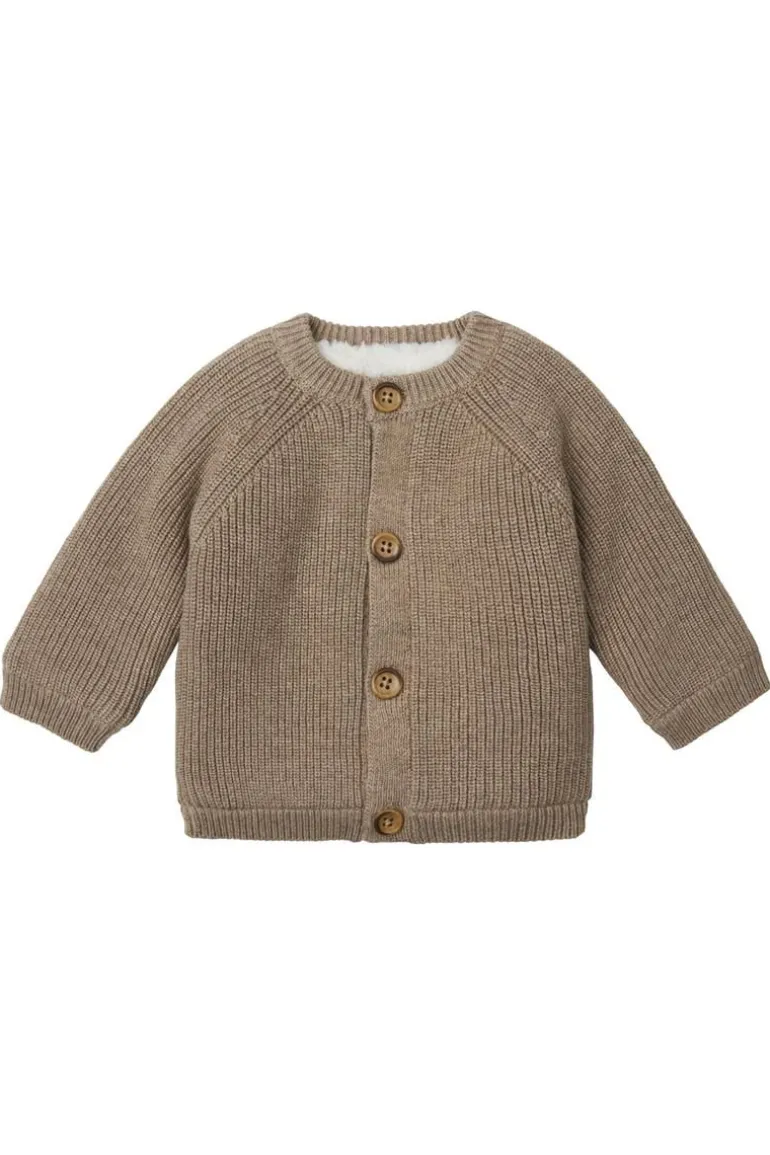 vest_nevers__taupe_melang_0.webp Noppies Vesten | Basics<Vest Nevers - Taupe Melange