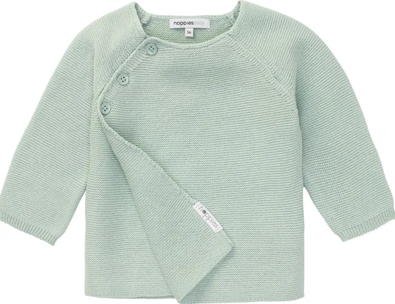 vest_pino__grey_mint_2.webp Noppies Vesten | Basics<Vest Pino - Grey Mint