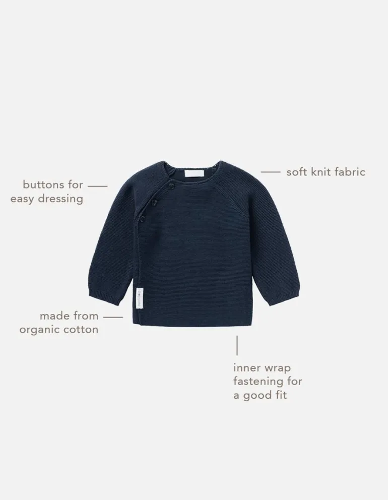 vest_pino__navy_3.webp Noppies Vesten | Basics<Vest Pino - Navy