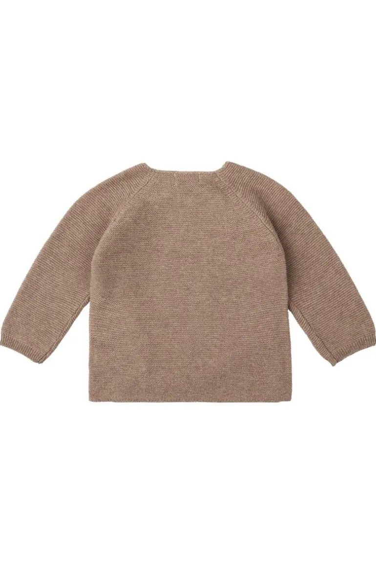 vest_pino__taupe_melange_1.webp Noppies Vesten | Basics<Vest Pino - Taupe Melange