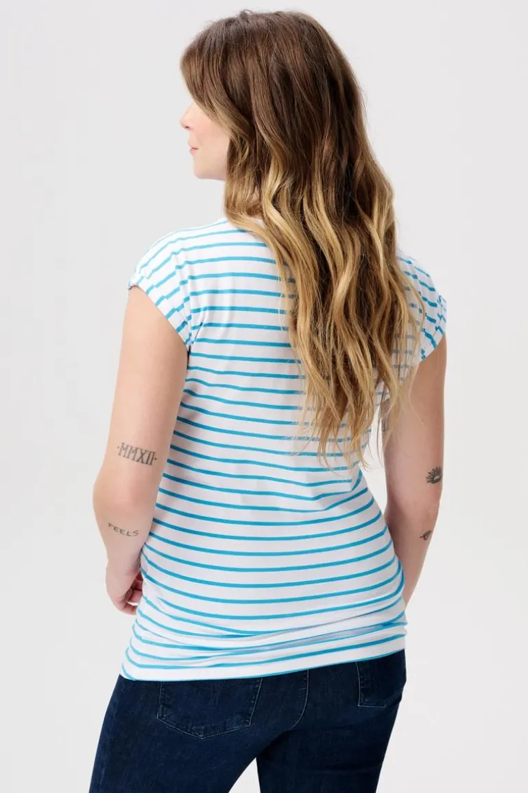 voedings_tshirt__blue_1.webp Noppies T-Shirts | T-Shirts<Voedings T-shirt - Blue