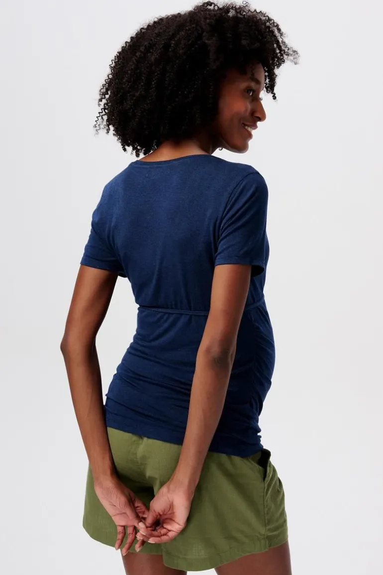 voedings_tshirt__dark_nav_8-3.webp Noppies T-Shirts | T-Shirts<Voedings T-shirt - Dark Navy