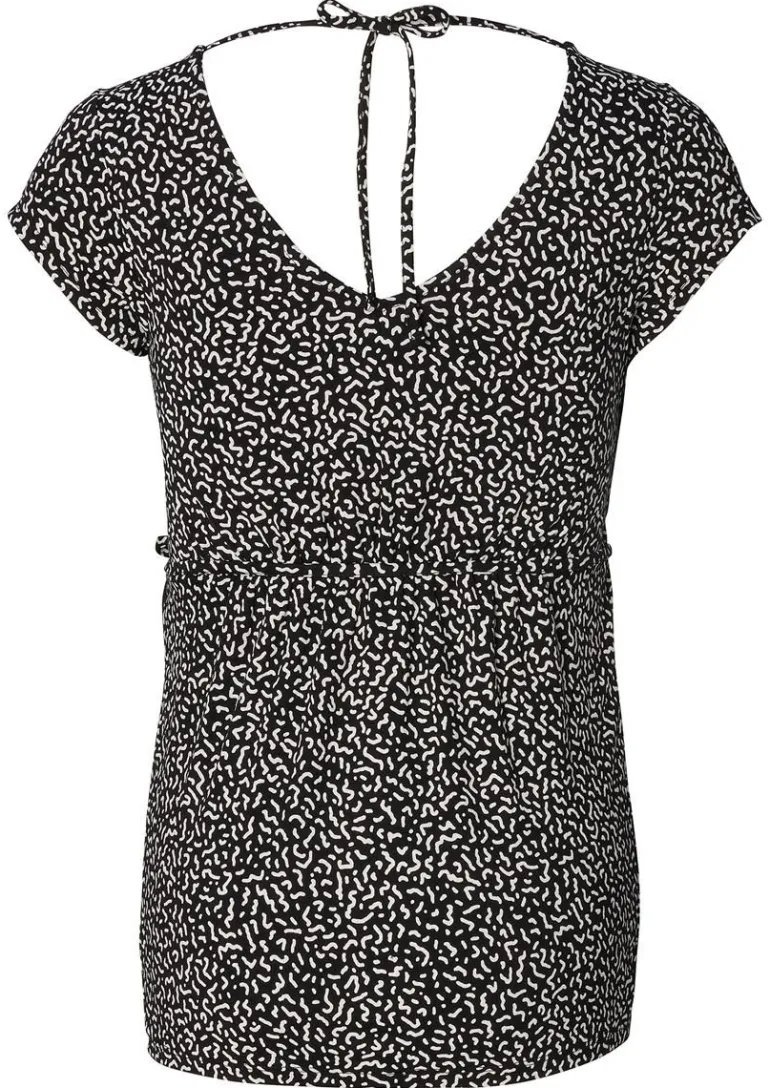 voedings_tshirt__deep_bla_3.webp Noppies T-Shirts | T-Shirts<Voedings T-shirt - Deep Black