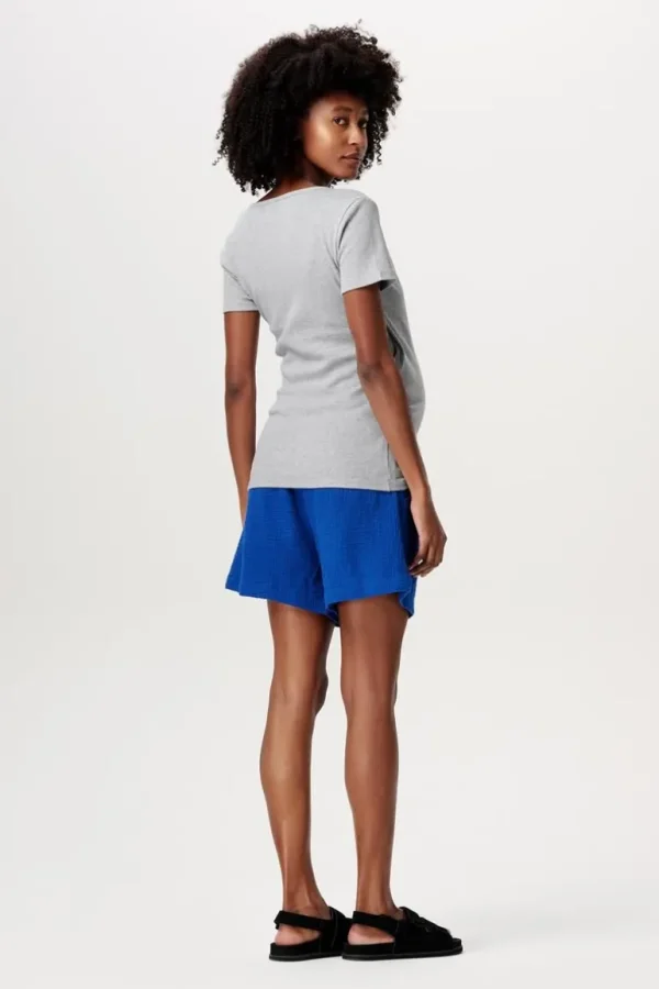 Noppies T-Shirts | T-Shirts<Voedings T-shirt - Light Grey melange