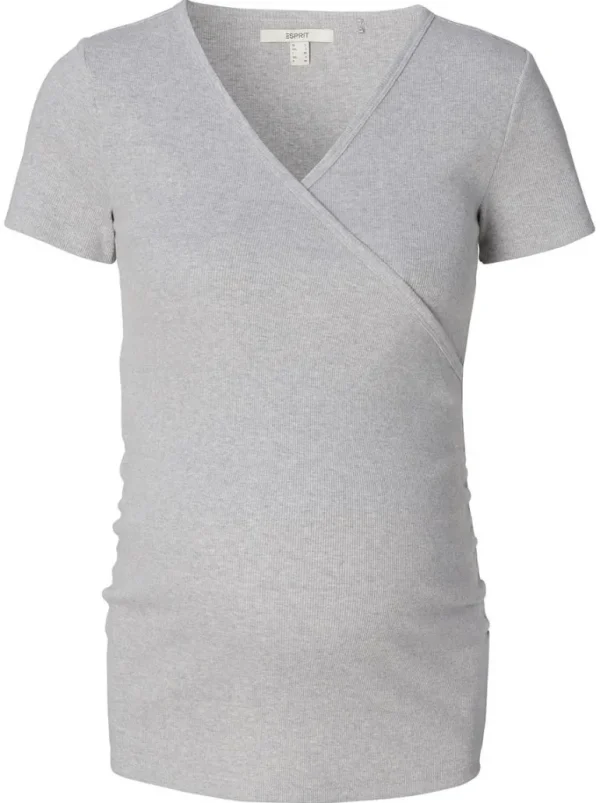 Noppies T-Shirts | T-Shirts<Voedings T-shirt - Light Grey melange