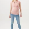 Noppies T-Shirts | T-Shirts<Voedings T-shirt - Light Pink