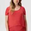 Noppies T-Shirts | T-Shirts<Voedings T-shirt - Mission Red