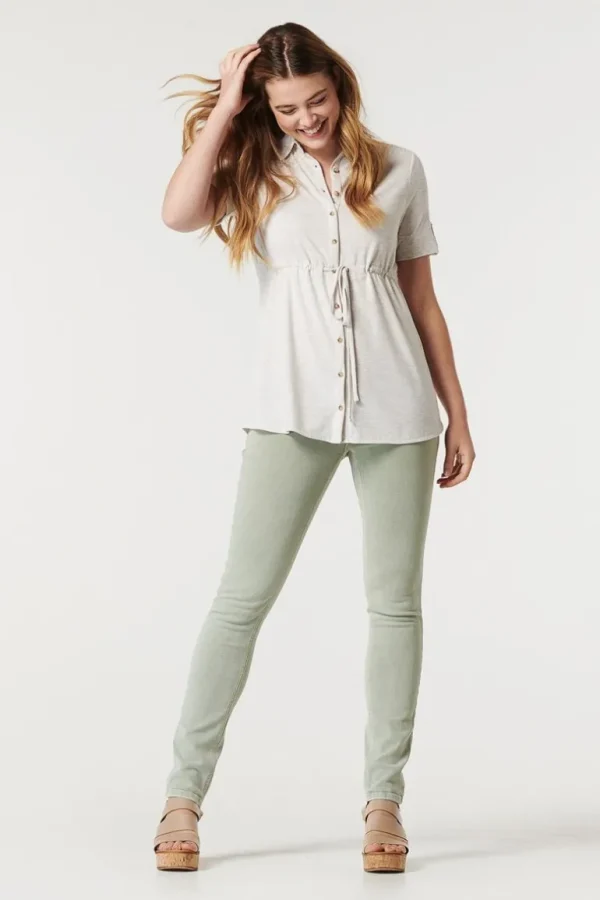 Noppies T-Shirts | T-Shirts<Voedings T-shirt - Oatmeal melange
