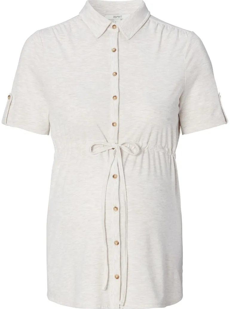 voedings_tshirt__oatmeal__2-1.webp Noppies T-Shirts | T-Shirts<Voedings T-shirt - Oatmeal melange