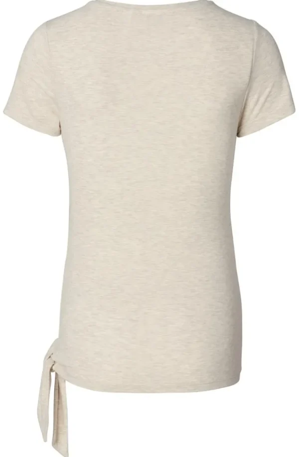 Noppies T-Shirts | T-Shirts<Voedings T-shirt - Oatmeal melange