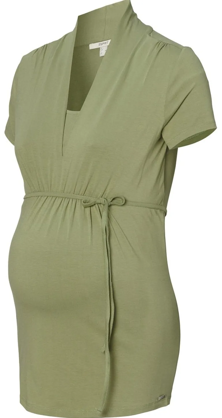 voedings_tshirt__real_oli_4.webp Noppies T-Shirts | T-Shirts<Voedings T-shirt - Real Olive