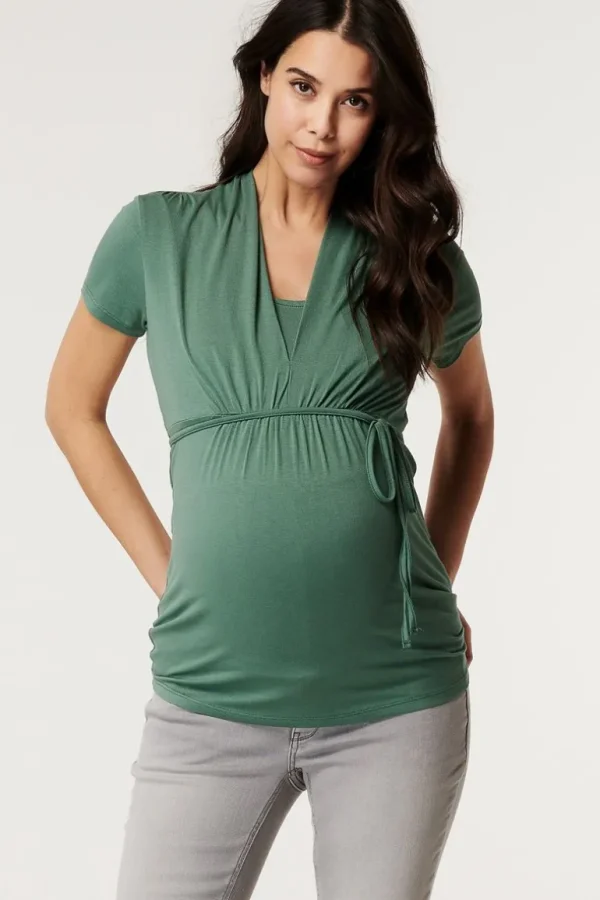 Noppies T-Shirts | T-Shirts<Voedings T-shirt - Vinyard Green