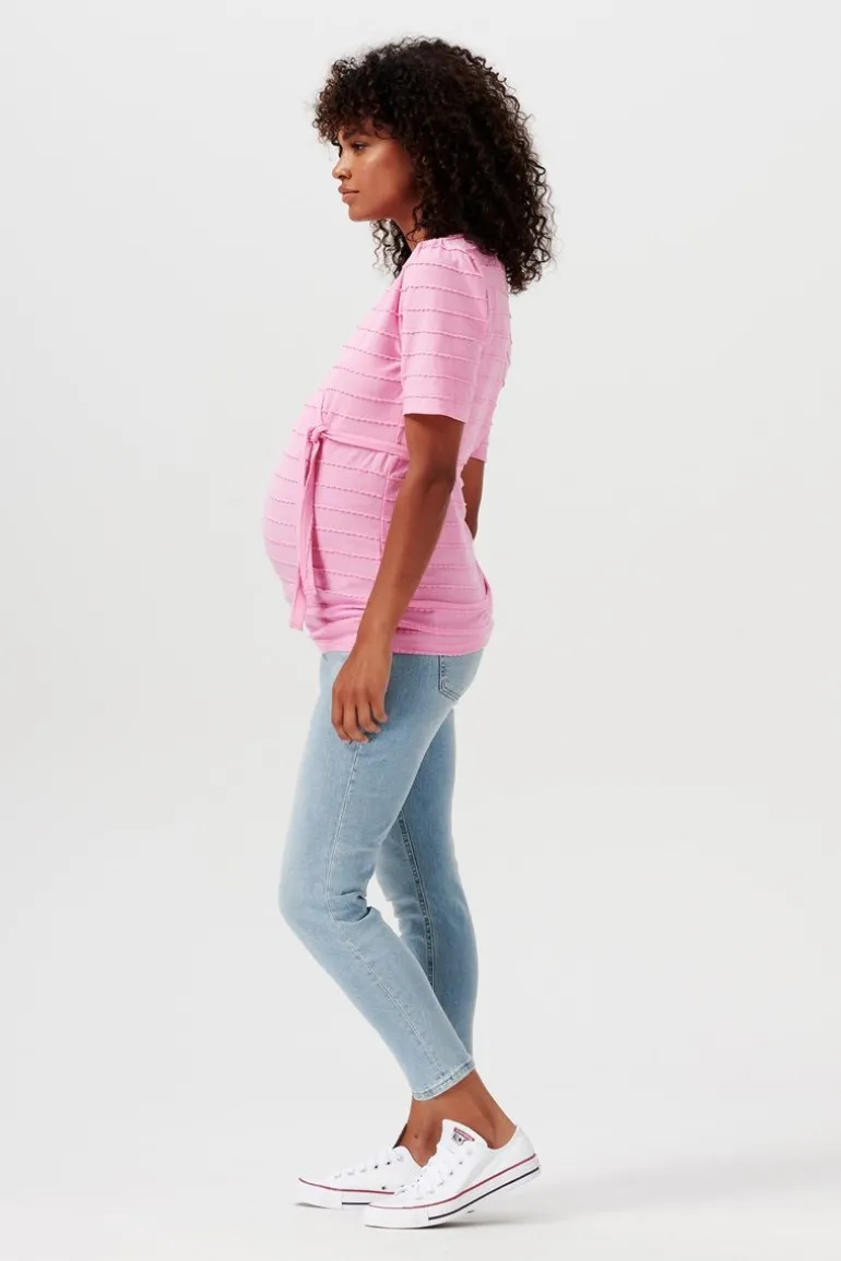 voedings_tshirt_arua__cyc_13.webp Noppies T-Shirts | T-Shirts<Voedings T-shirt Arua - Cyclamen