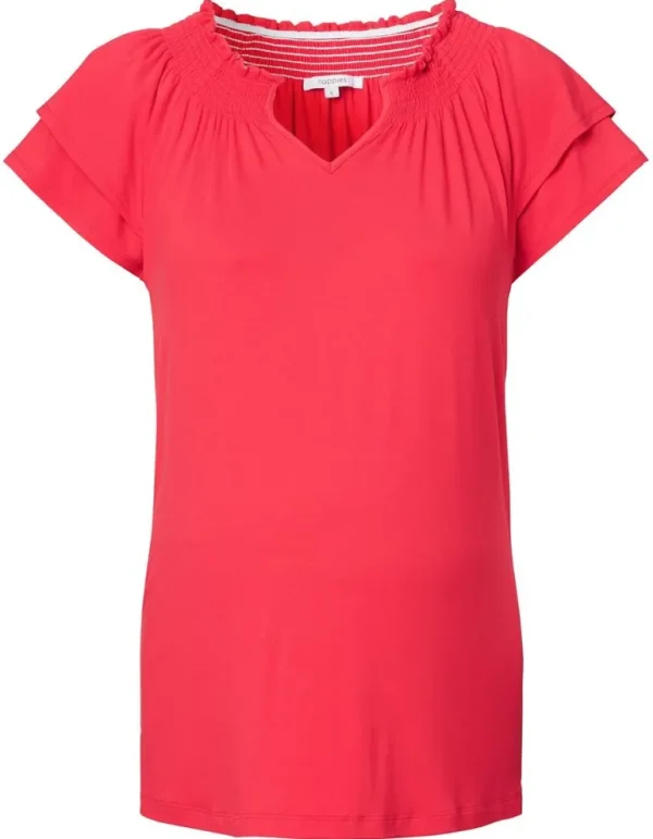 Noppies T-Shirts | T-Shirts<Voedings T-shirt Dale - Poinsettia