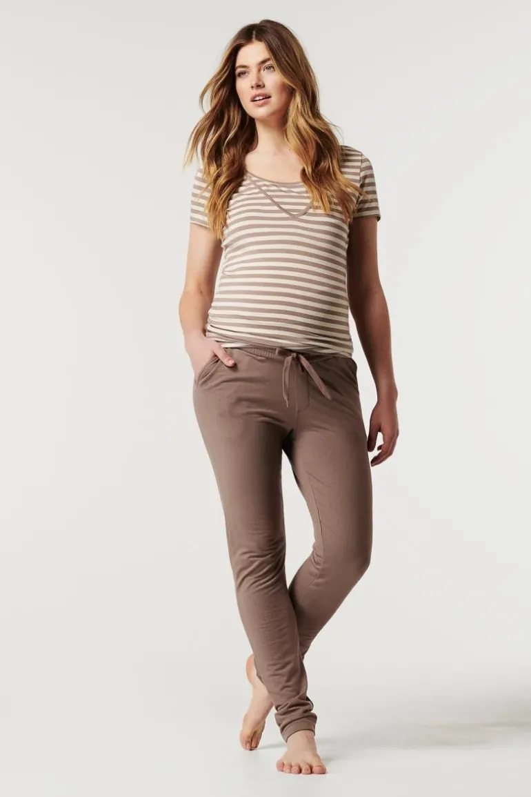 voedings_tshirt_holley__p_10.webp Noppies T-Shirts | T-Shirts<Voedings T-shirt Holley - Pine Bark