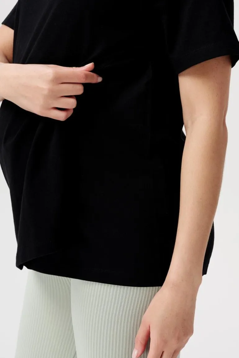 voedings_tshirt_ifke__bla_6.webp Noppies T-Shirts | T-Shirts<Voedings T-shirt Ifke - Black
