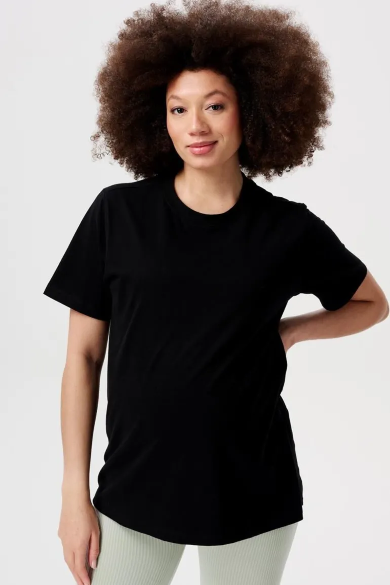 voedings_tshirt_ifke__bla_9.webp Noppies T-Shirts | T-Shirts<Voedings T-shirt Ifke - Black