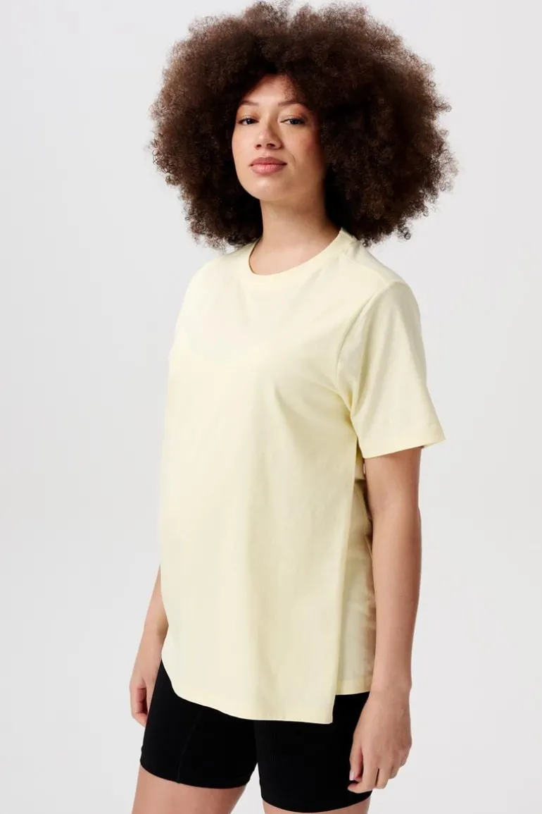 voedings_tshirt_ifke__lig_0.webp Noppies T-Shirts | T-Shirts<Voedings T-shirt Ifke - Light Yellow