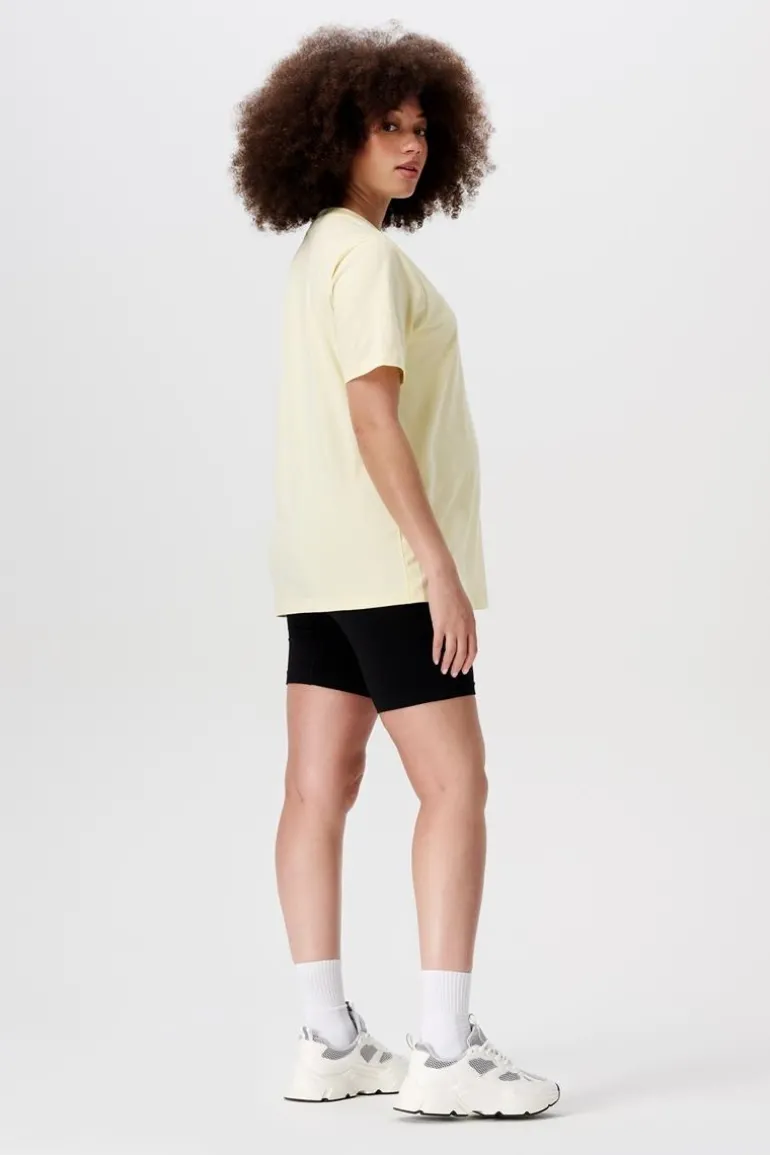 voedings_tshirt_ifke__lig_1.webp Noppies T-Shirts | T-Shirts<Voedings T-shirt Ifke - Light Yellow