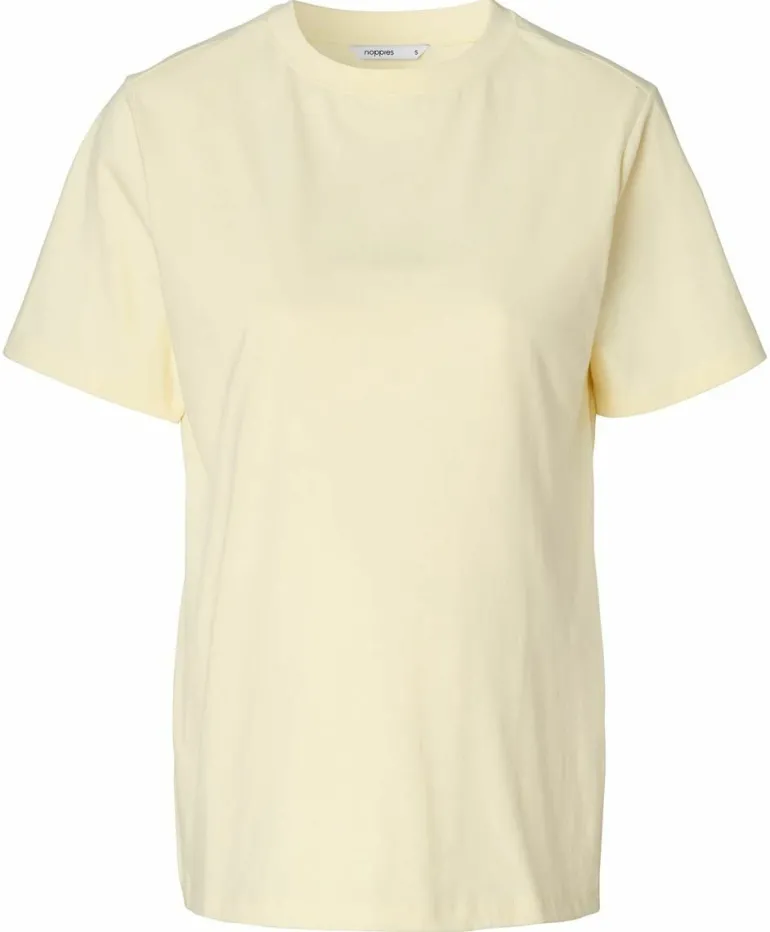 voedings_tshirt_ifke__lig_2.webp Noppies T-Shirts | T-Shirts<Voedings T-shirt Ifke - Light Yellow