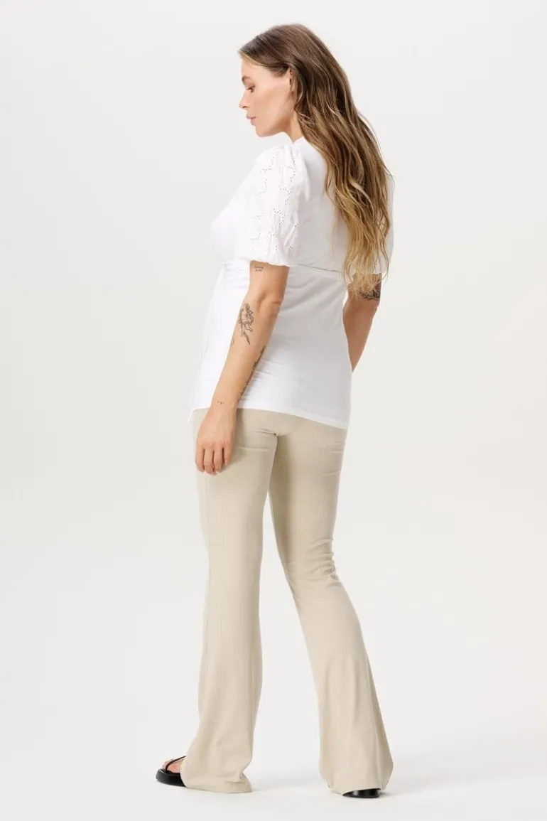 voedings_tshirt_kayleigh__1.webp Noppies T-Shirts | T-Shirts<Voedings T-shirt Kayleigh - Optical White