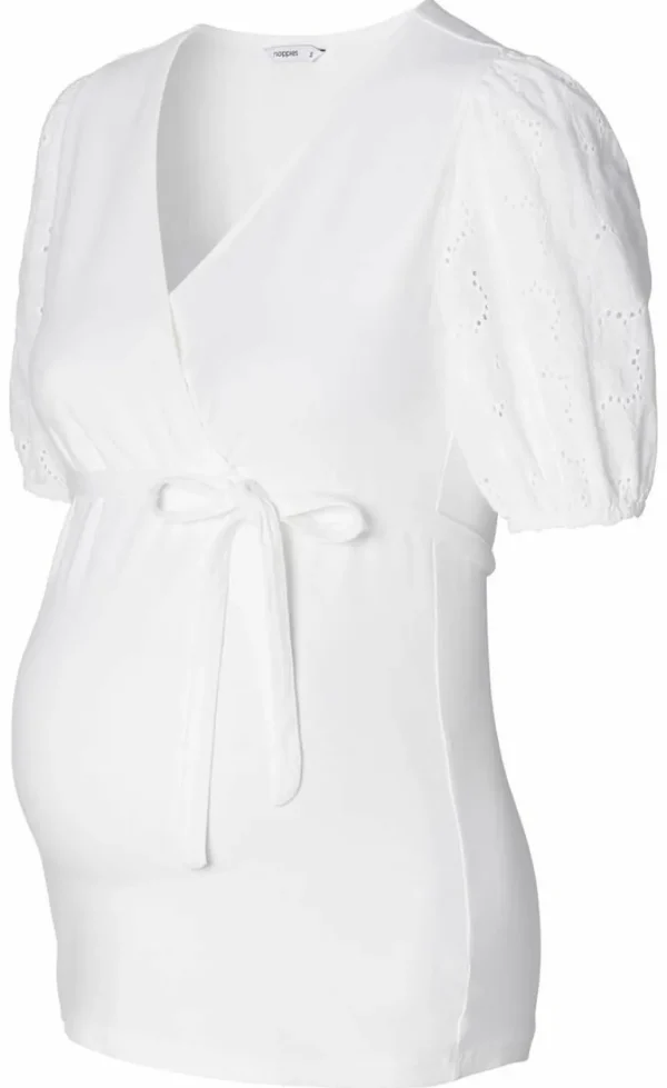 Noppies T-Shirts | T-Shirts<Voedings T-shirt Kayleigh - Optical White