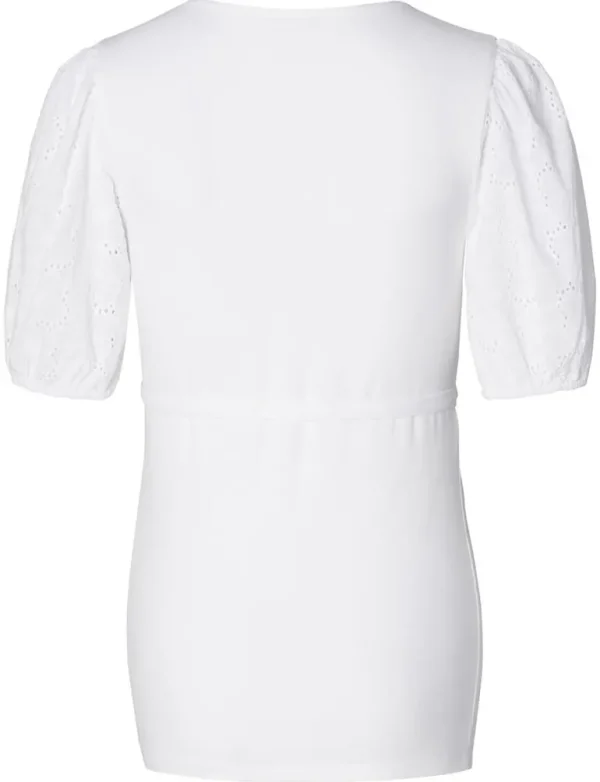 Noppies T-Shirts | T-Shirts<Voedings T-shirt Kayleigh - Optical White