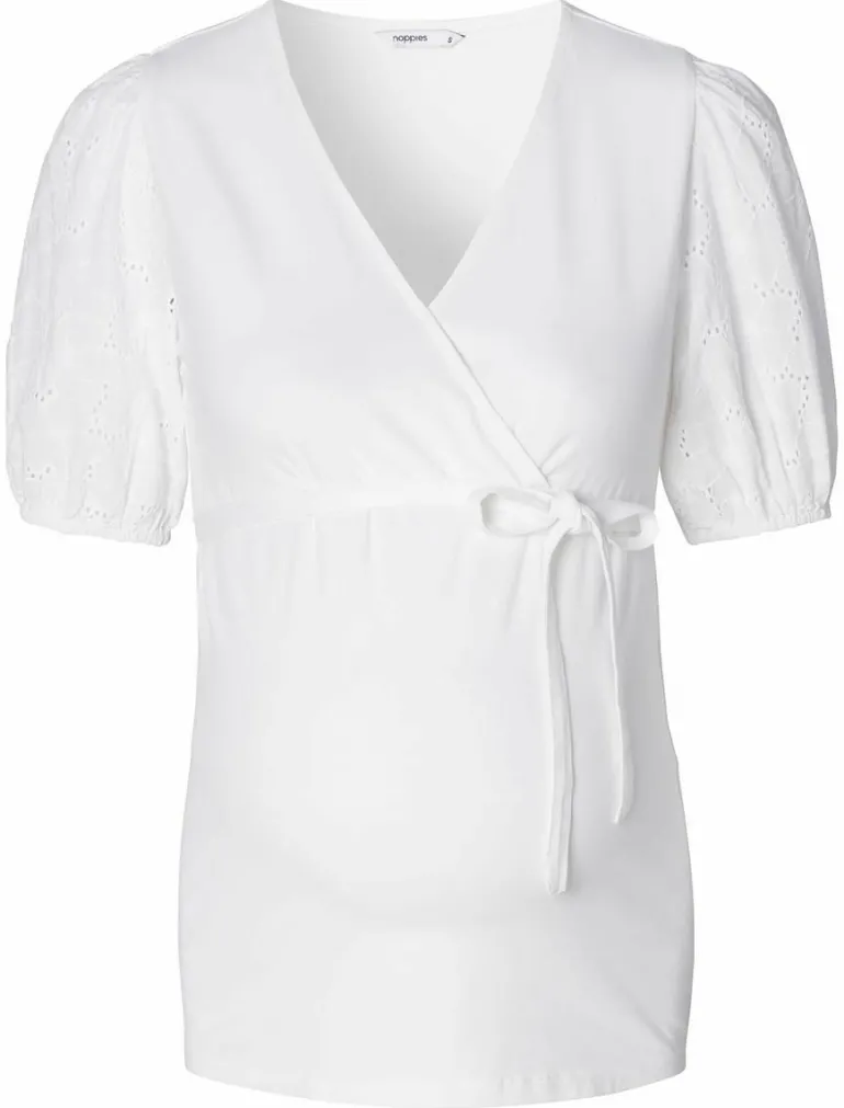 voedings_tshirt_kayleigh__8.webp Noppies T-Shirts | T-Shirts<Voedings T-shirt Kayleigh - Optical White