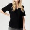 Noppies T-Shirts | T-Shirts<Voedings T-shirt Multia - Black