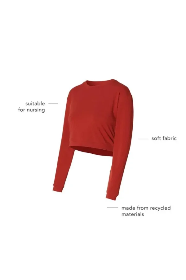 Noppies T-Shirts | T-Shirts<Voedings T-shirt Sund - Red Ochre