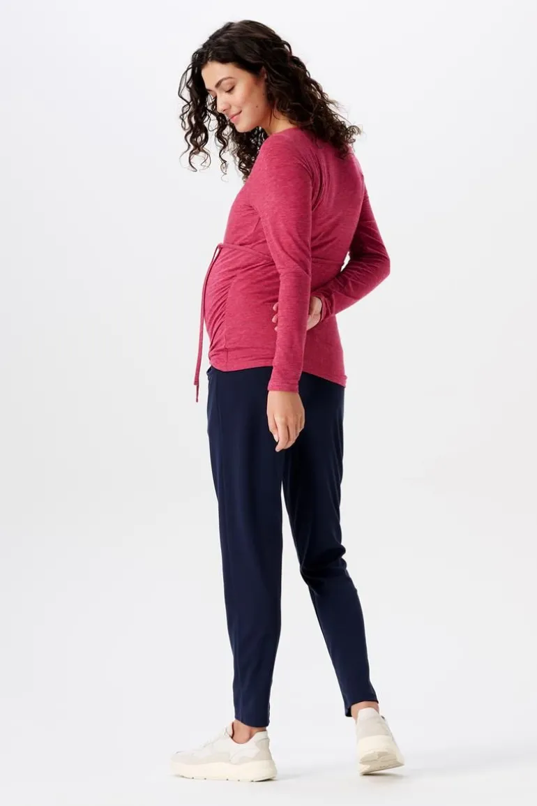 voedingsshirt__berry_1.webp Noppies Shirts | Shirts<Voedingsshirt - Berry
