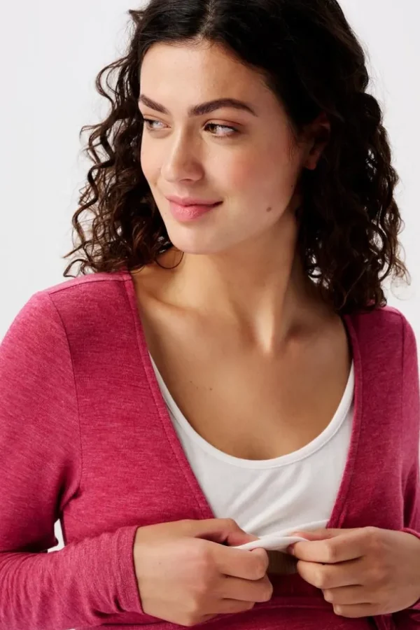 Noppies Shirts | Shirts<Voedingsshirt - Berry