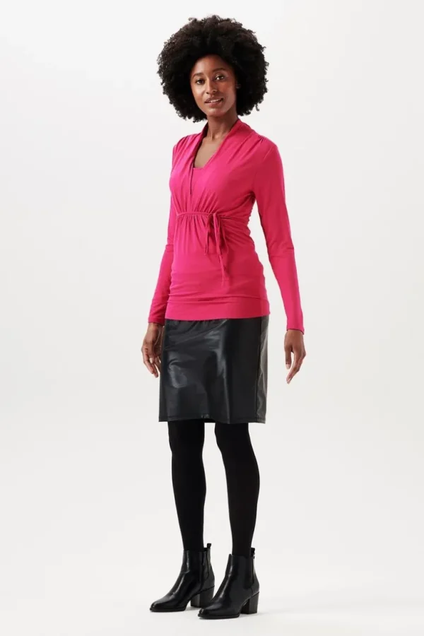 Noppies Shirts | Shirts<Voedingsshirt - Berry