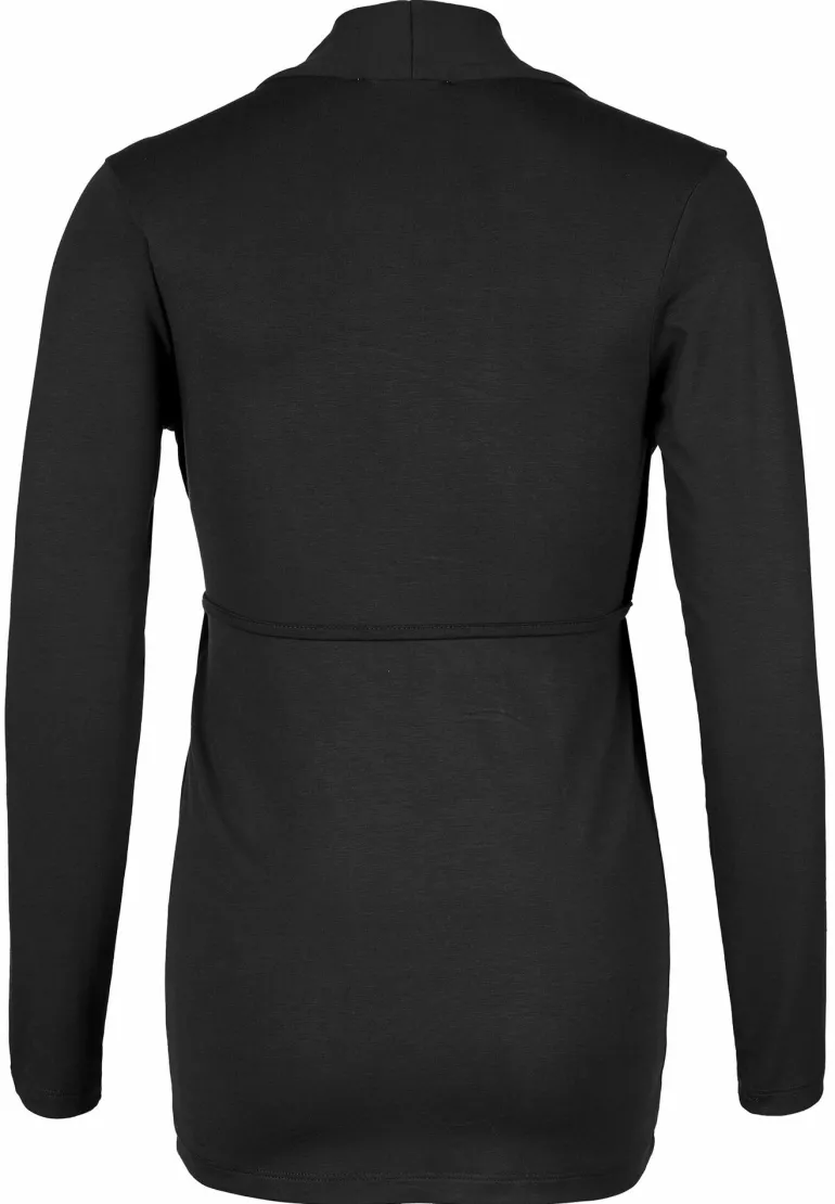 voedingsshirt__black_3.webp Noppies Shirts | Shirts<Voedingsshirt - Black