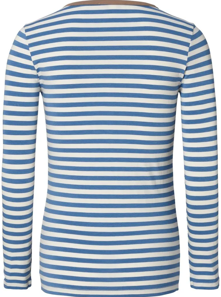 voedingsshirt__blue_11-1.webp Noppies Shirts | Shirts<Voedingsshirt - Blue