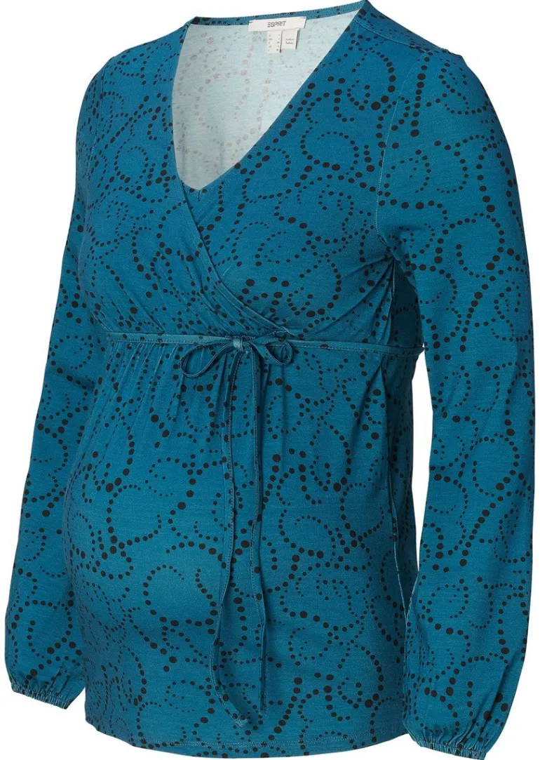 voedingsshirt__blue_coral_12.webp Noppies Shirts | Shirts<Voedingsshirt - Blue Coral