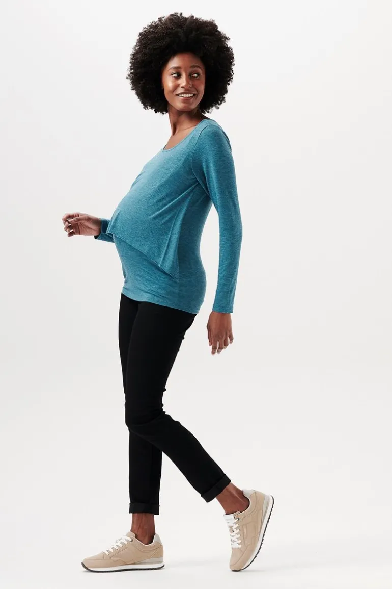 voedingsshirt__blue_coral_13-1.webp Noppies Shirts | Shirts<Voedingsshirt - Blue Coral