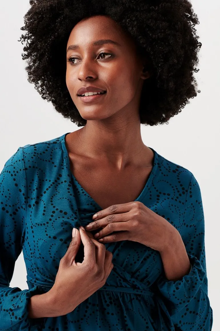 voedingsshirt__blue_coral_14.webp Noppies Shirts | Shirts<Voedingsshirt - Blue Coral