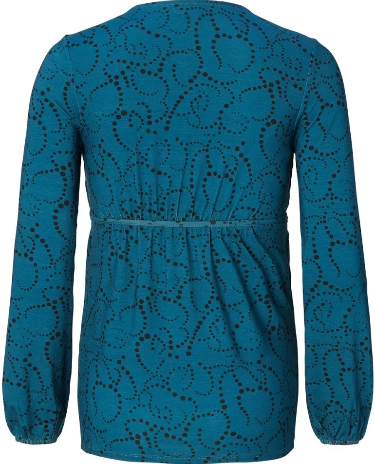 voedingsshirt__blue_coral_3.webp Noppies Shirts | Shirts<Voedingsshirt - Blue Coral