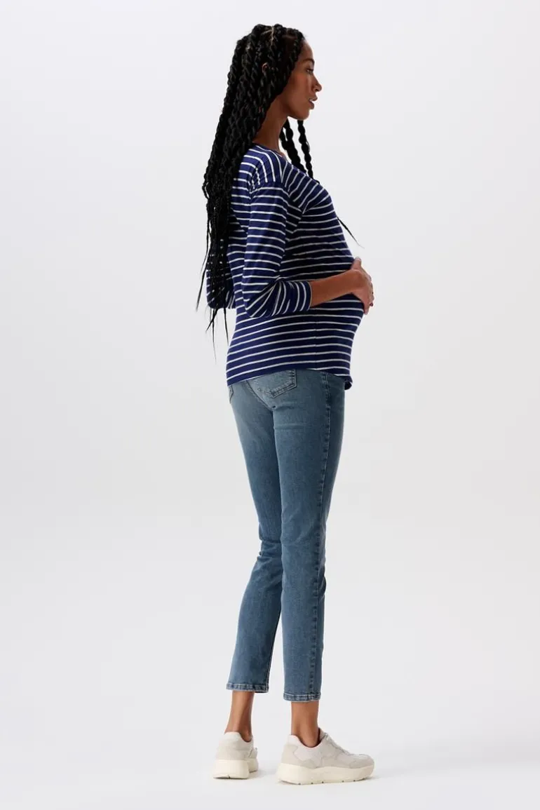 voedingsshirt__dark_blue_1.webp Noppies Shirts | Shirts<Voedingsshirt - Dark Blue